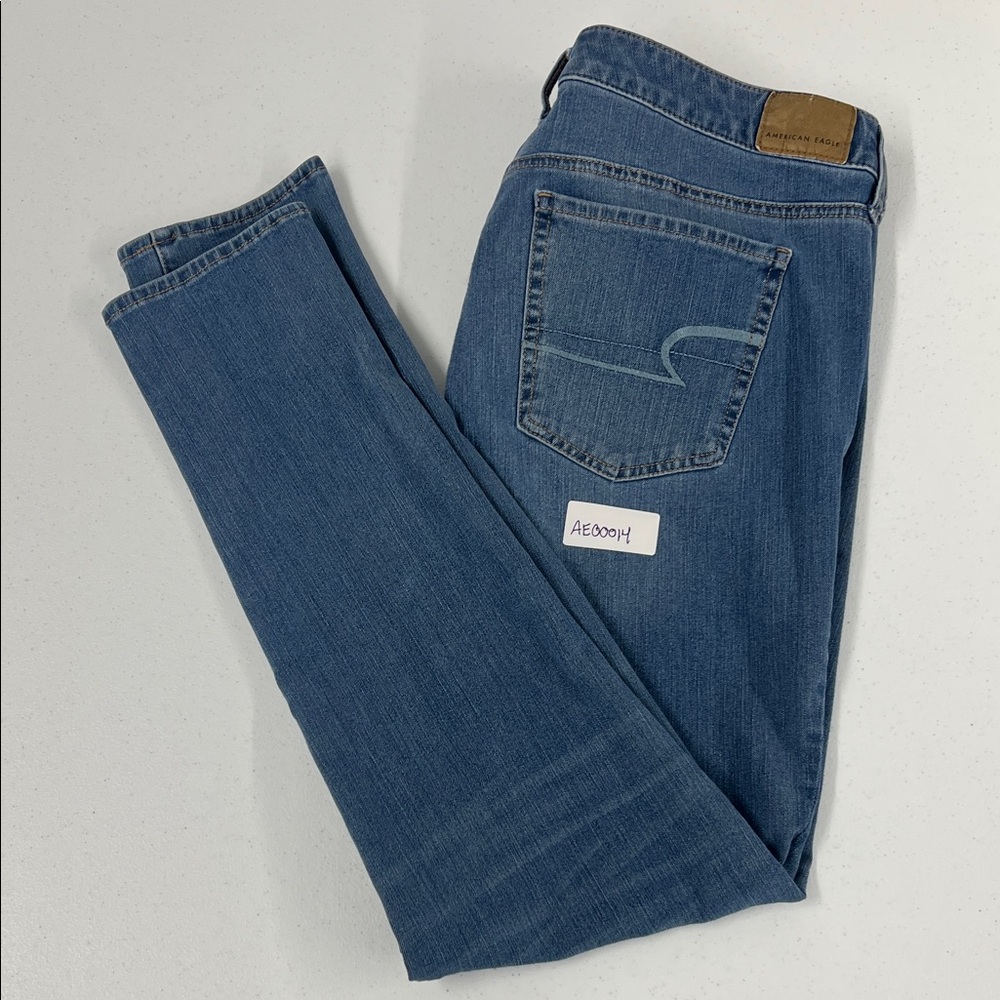 American Eagle Outfitters Jegging Blue Jeans Size 14